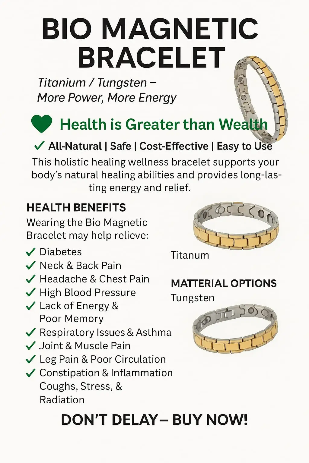 BIOMAGNETIC BRACELET - Image 5