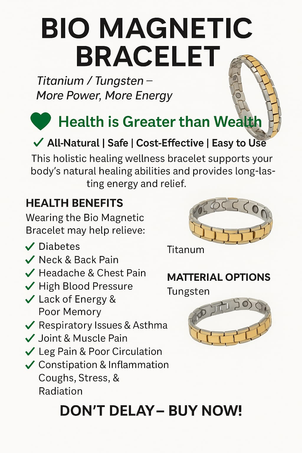 BIOMAGNETIC BRACELET - Image 4